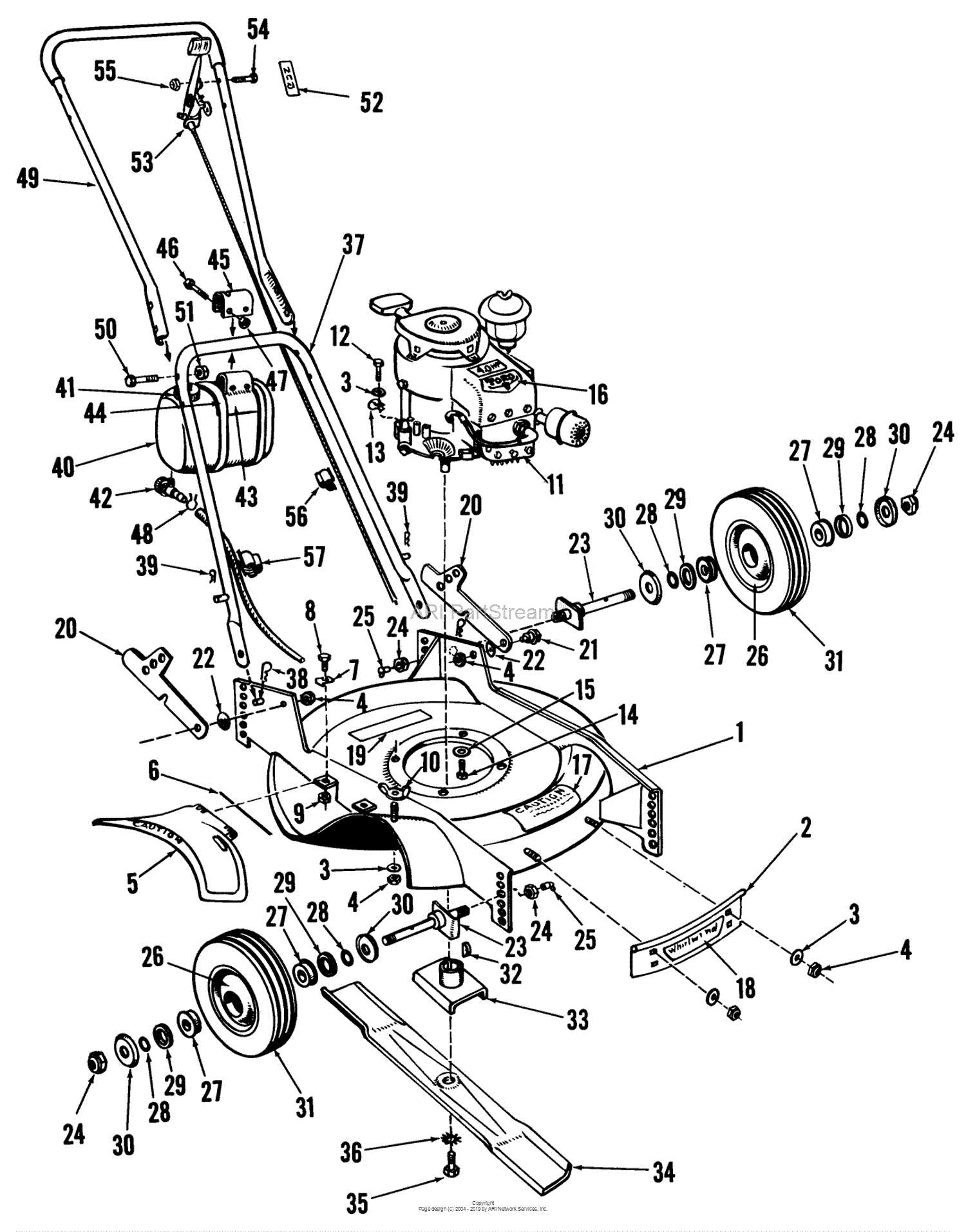 toro 21465 parts diagram