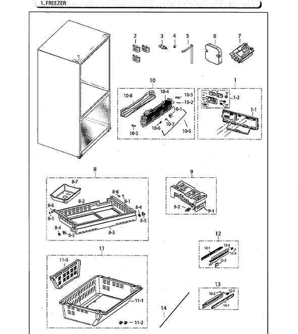 samsung rf261beaesr parts diagram