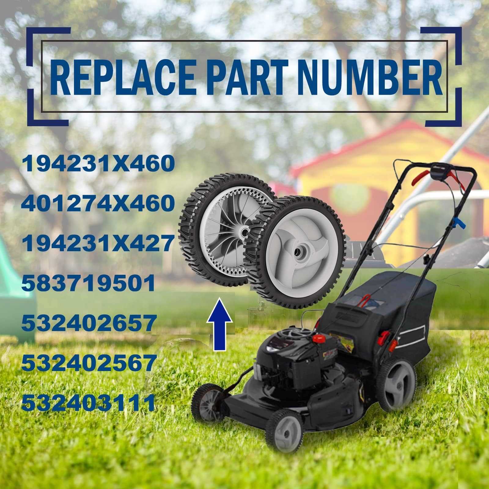 parts diagram for craftsman lawn mower