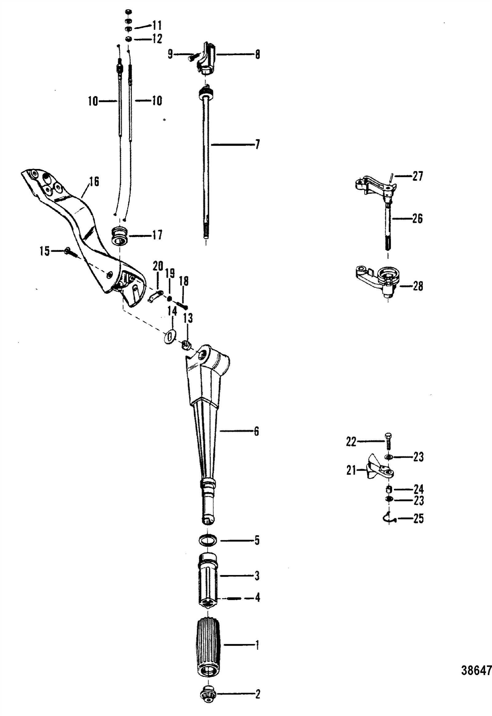 9.8 hp mercury outboard parts diagram