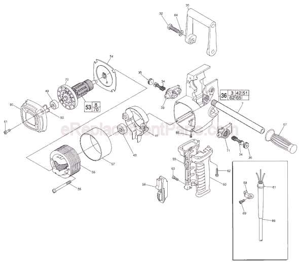 milwaukee right angle drill parts diagram