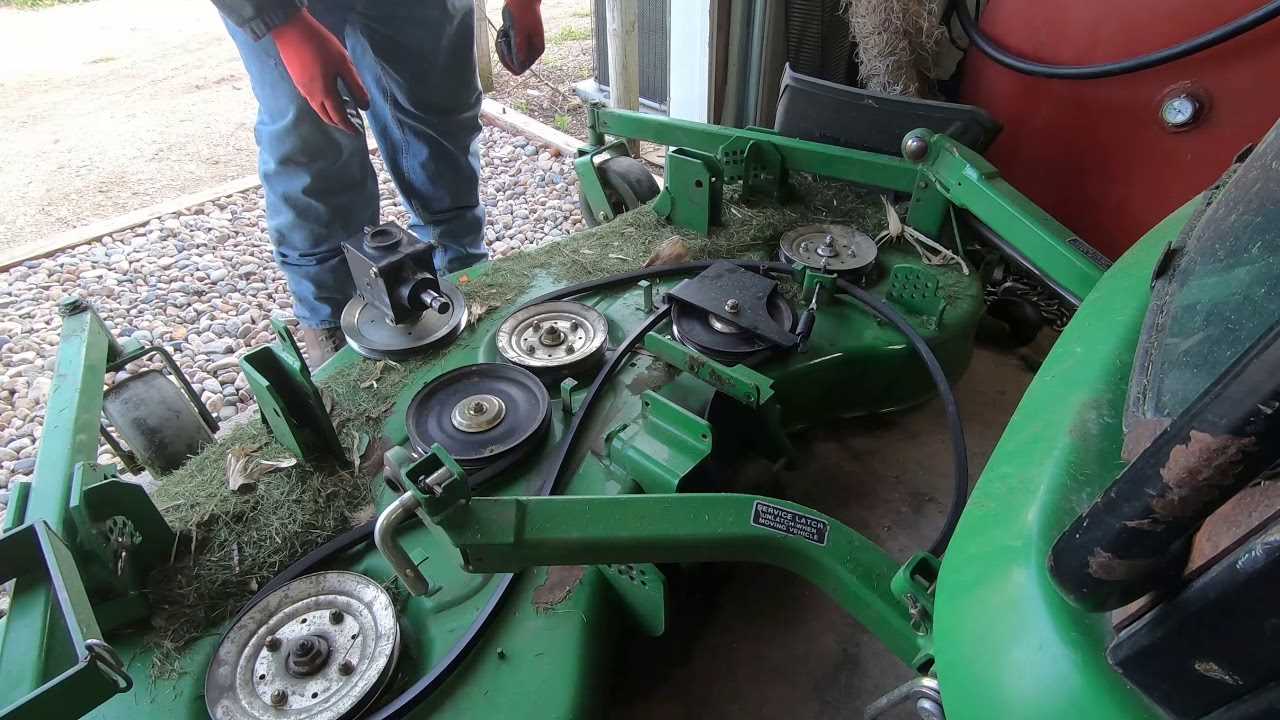 john deere 1435 deck parts diagram