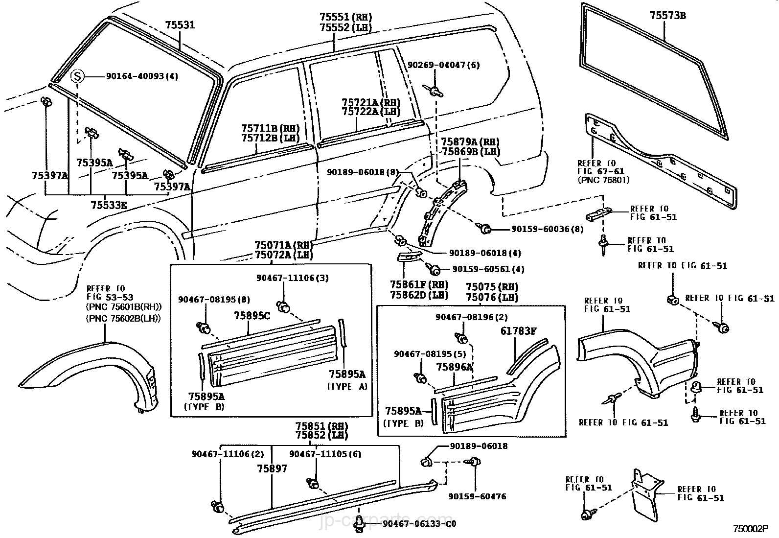 toyota land cruiser parts diagram