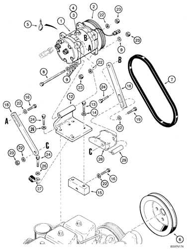 case 580m backhoe parts diagram