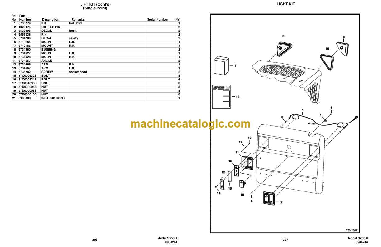 bobcat skid steer parts diagram