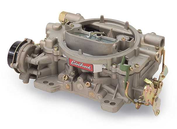 edelbrock carburetor parts diagram