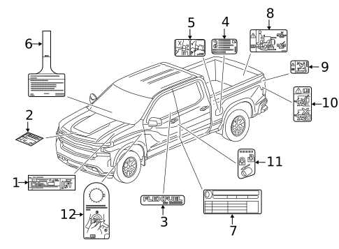 chevrolet silverado parts diagram