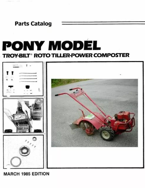 troy bilt rototiller parts diagram