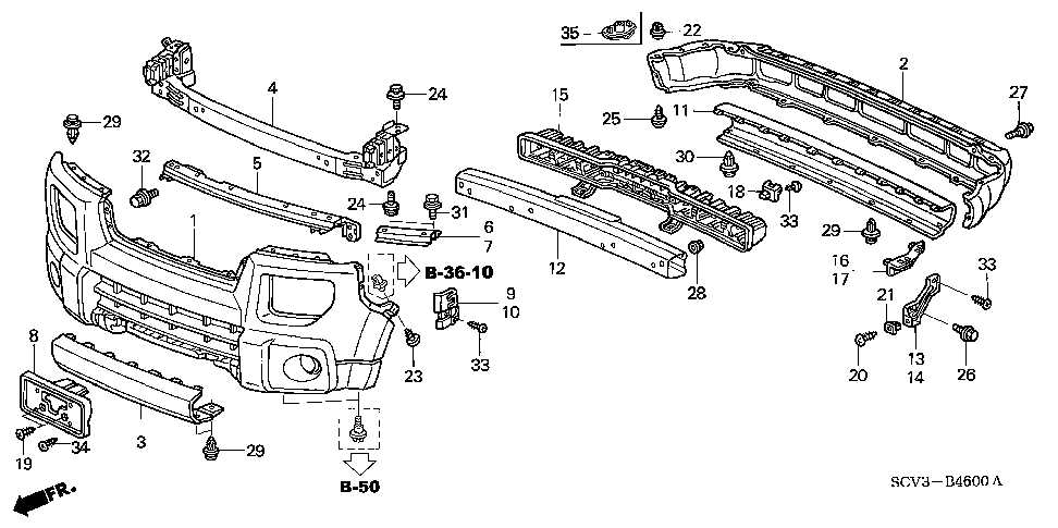 2005 honda element parts diagram