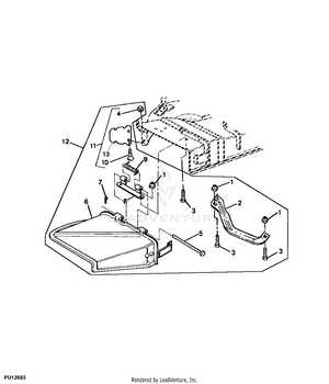 john deere f525 deck parts diagram